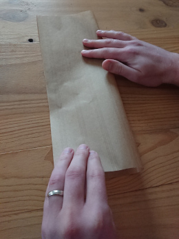 Pliage du papier kraft